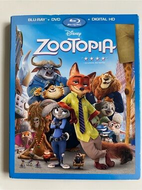 Disney Zootopia (Blu-ray/DVD, 2016)